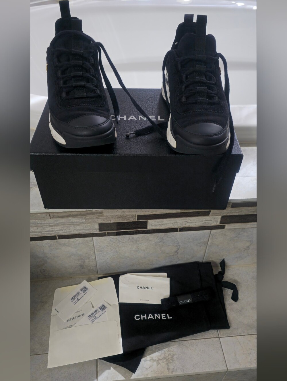 Authentic CHANEL Sneakers